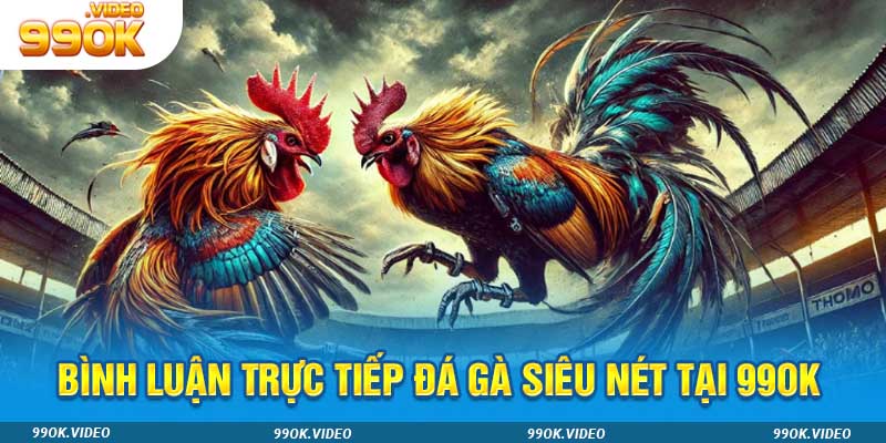 bình luận trực tiếp đá gà